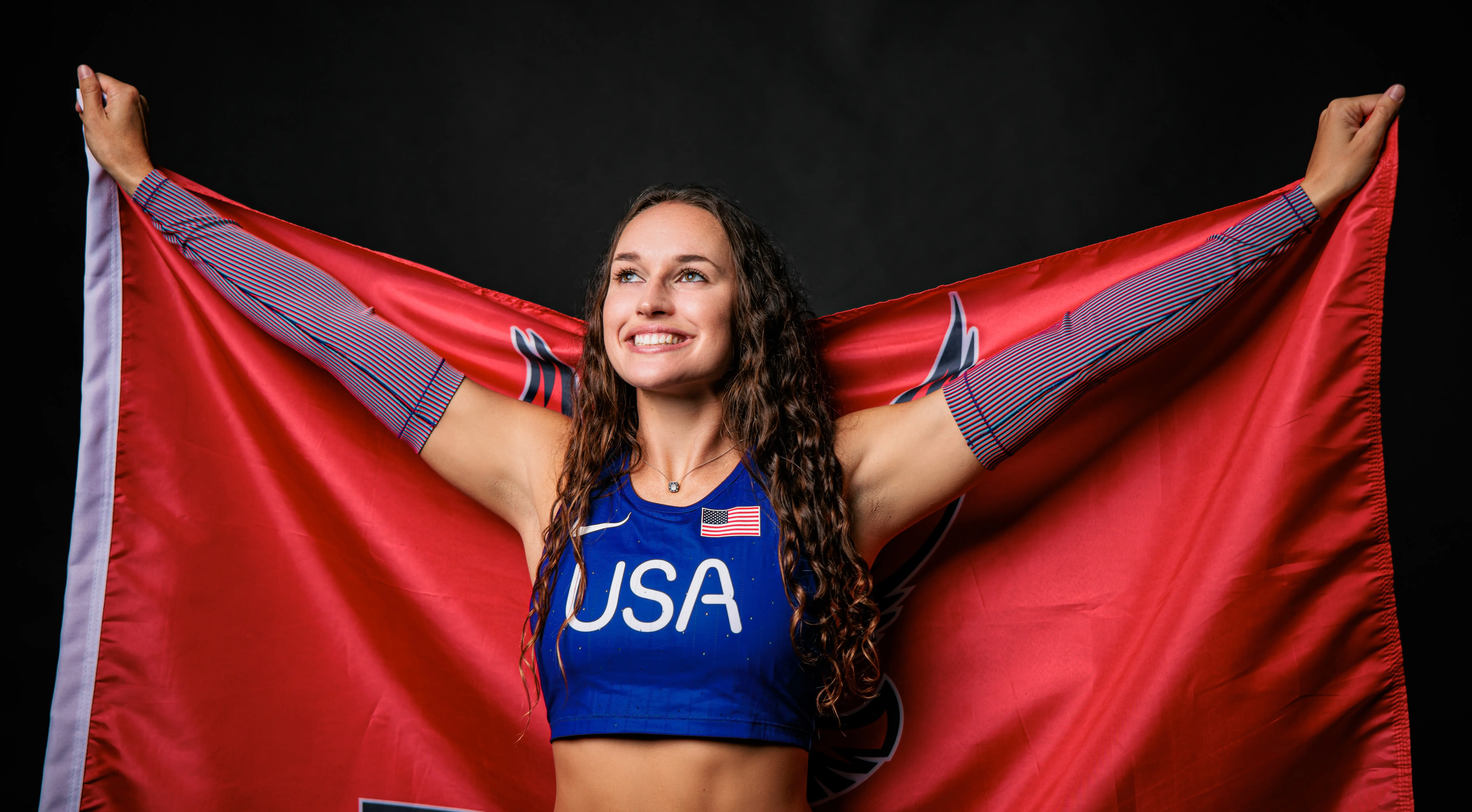 Brynn King representing America at the Paris Olympics
